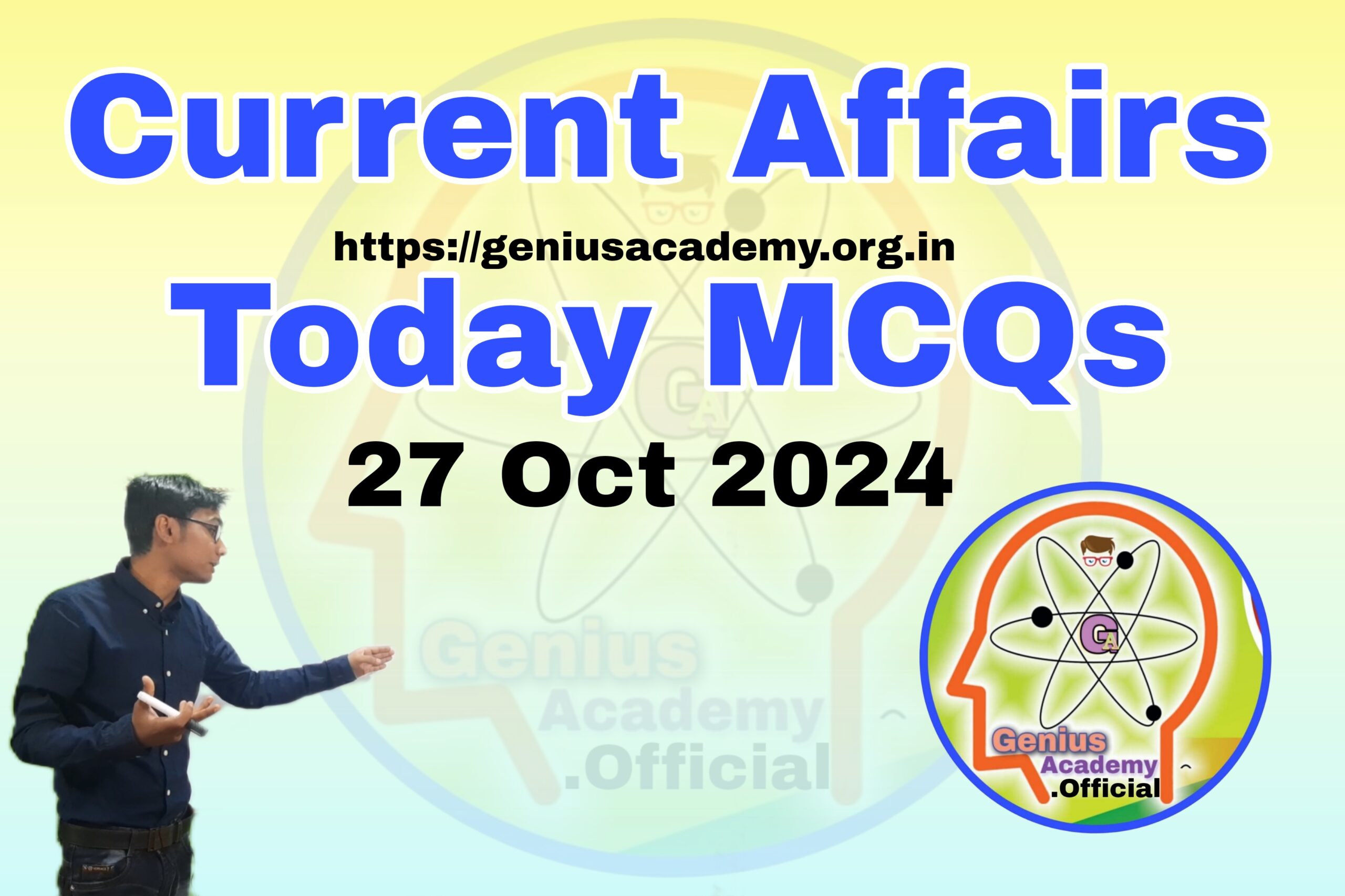 Current Affairs Today MCQs (27 Oct 2024)