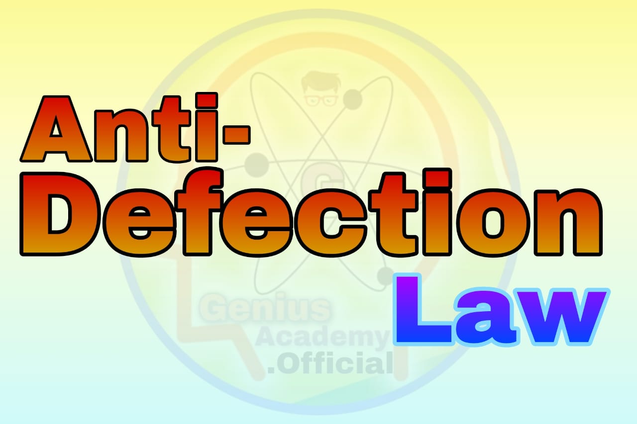 Ant-Defection-Law