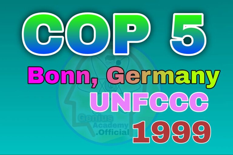 COP-5 - Bonn, Germany