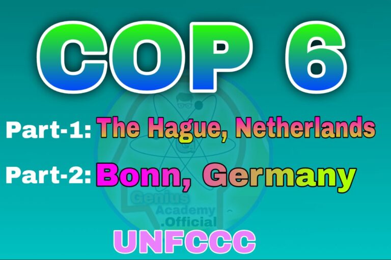 COP-6 The Hague Bonn