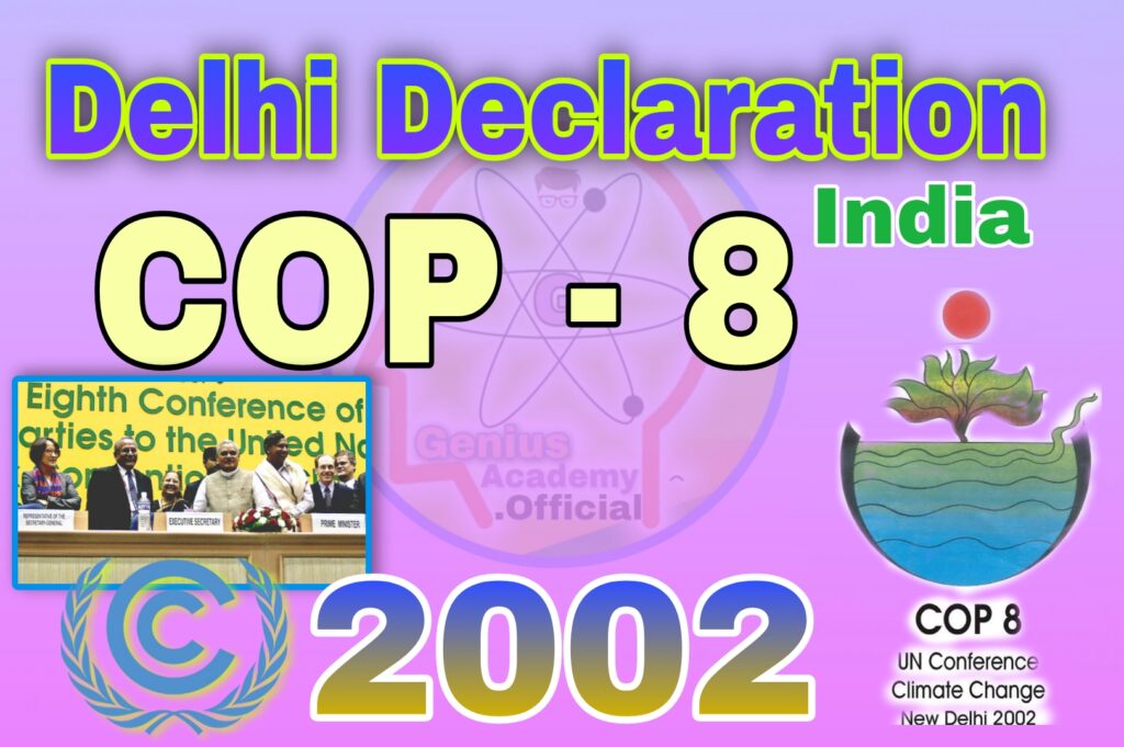The-Delhi Declaration Significance and Controversies at COP-8