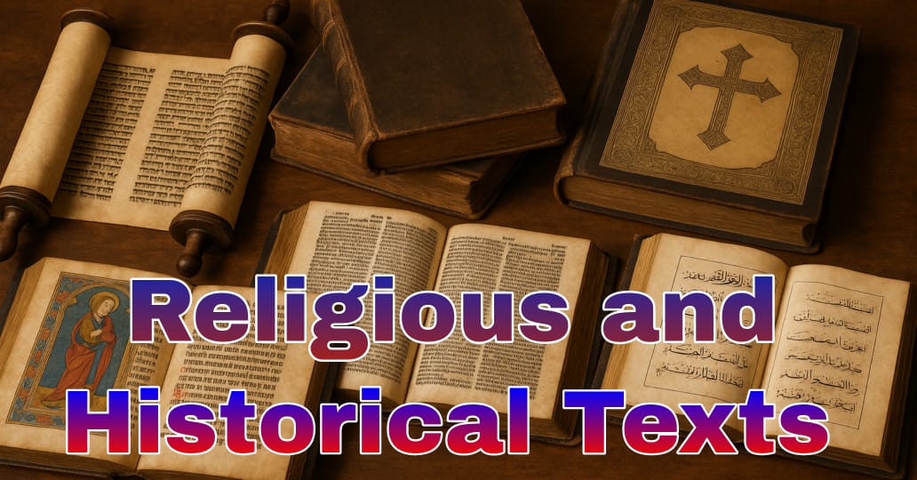 History of India : Ancient - Religious and Historical Texts