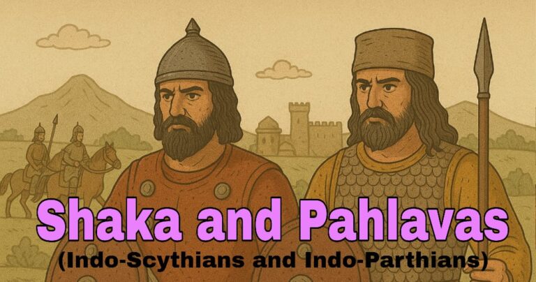 Shakas and Pahlavas (Indo-Scythians and Indo-Parthians)
