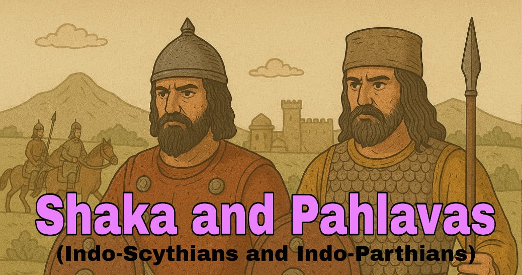 Shakas and Pahlavas (Indo-Scythians and Indo-Parthians)