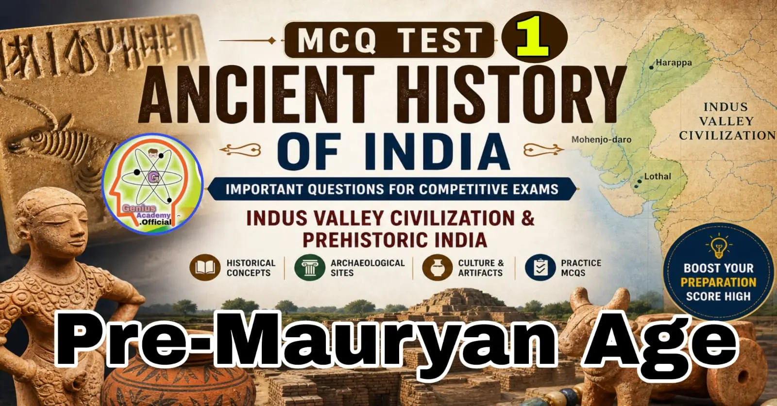 Test 01 Ancient India Pre Mauryan Age