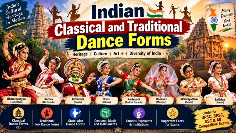 Indian Classical and Traditional Dance Forms